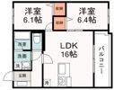 コンフォール木の下の間取り画像