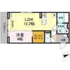 開出本町D－ROOM B棟の間取り画像