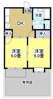 エルデム岡崎Aの間取り画像