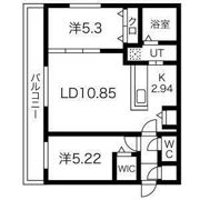 コローレ手稲の間取り画像