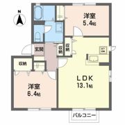 コーラルタウンDの間取り画像