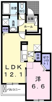テイルウィンドの間取り画像