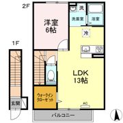 xevoHARU（ｼﾞｰｳﾞｫﾊﾙ）の間取り画像