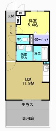 グランシャリオ住吉の間取り画像