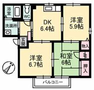 フォーレス日の出 A棟の間取り画像