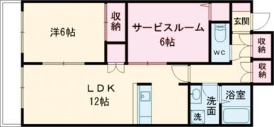 ホーリー弁天橋の間取り画像