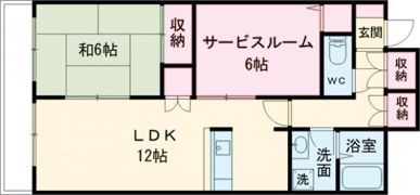 ホーリー弁天橋の間取り画像