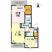 ラフィーネ氷川台の間取り画像