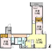 グラナーデ興野の間取り画像