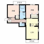 ベレオ園部の間取り画像