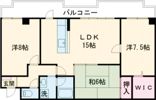 アメニティ双ヶ丘の間取り画像
