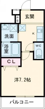 フジパレス今津中Ⅲ番館の間取り画像