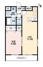 リーブルファイン鶴ヶ島の間取り画像