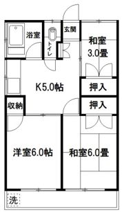 第二静和荘の間取り画像