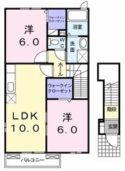 サンパティークⅣの間取り画像