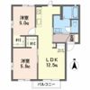 コスモス ハイツ Eの間取り画像