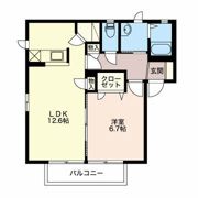 オーチャード上田原 Aの間取り画像