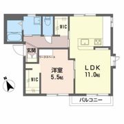 フレグランスにしみや Nの間取り画像