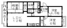 シャルマン宮前の間取り画像