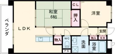 グレイシィーK・Yの間取り画像