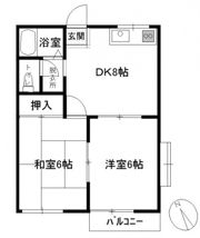 メゾンKの間取り画像