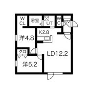 GLASS MARE HACHIKENの間取り画像