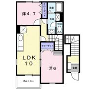 パインブライトBの間取り画像