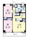 クラール 青葉の間取り画像