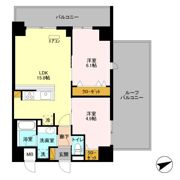 アルメール津田沼の間取り画像