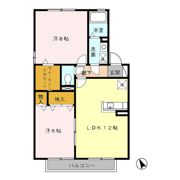 アメニティモア Bの間取り画像