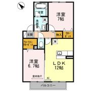 カーサ グランデの間取り画像