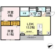 D-residence川口Aの間取り画像
