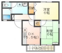 デルニエドミールの間取り画像