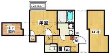 コンフォートベネフィスジオ学研都市東1の間取り画像