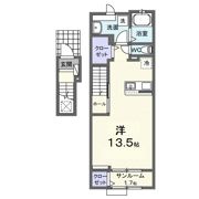 アルドーレⅢの間取り画像