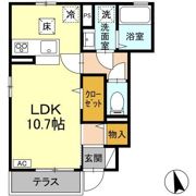 ローズコート青木島Ⅱの間取り画像