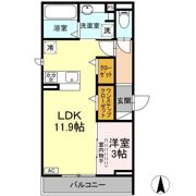 Bellflower高森の間取り画像