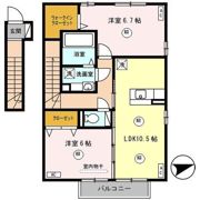 トゥインクルなごみの間取り画像