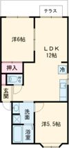 スカイハイツ中戸の間取り画像