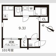 ハーモニーテラス佐古前町の間取り画像
