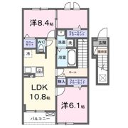 CLEMENT 樹 Ⅶの間取り画像