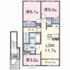 アンソレイエ高浜Ⅰの間取り画像