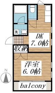 クレールメゾンの間取り画像