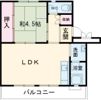 ビレッジハウス吉田宮小路2号棟の間取り画像