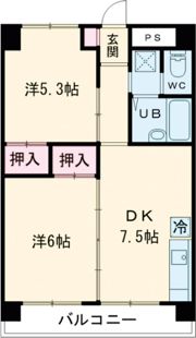 Vタウンの間取り画像