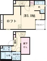CB鳥栖グレーデの間取り画像