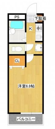 ソレアード中富の間取り画像