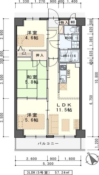 間取図