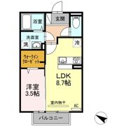 ローゼン・リッターⅡの間取り画像