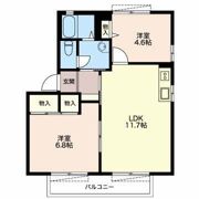 ラフィーネ和 Bの間取り画像